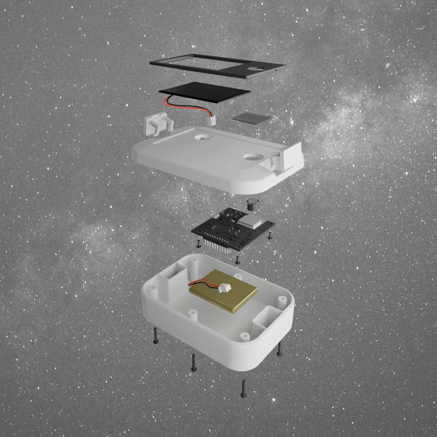 Conceptual design of the autonomous OpenDarkSky environmental sensor station